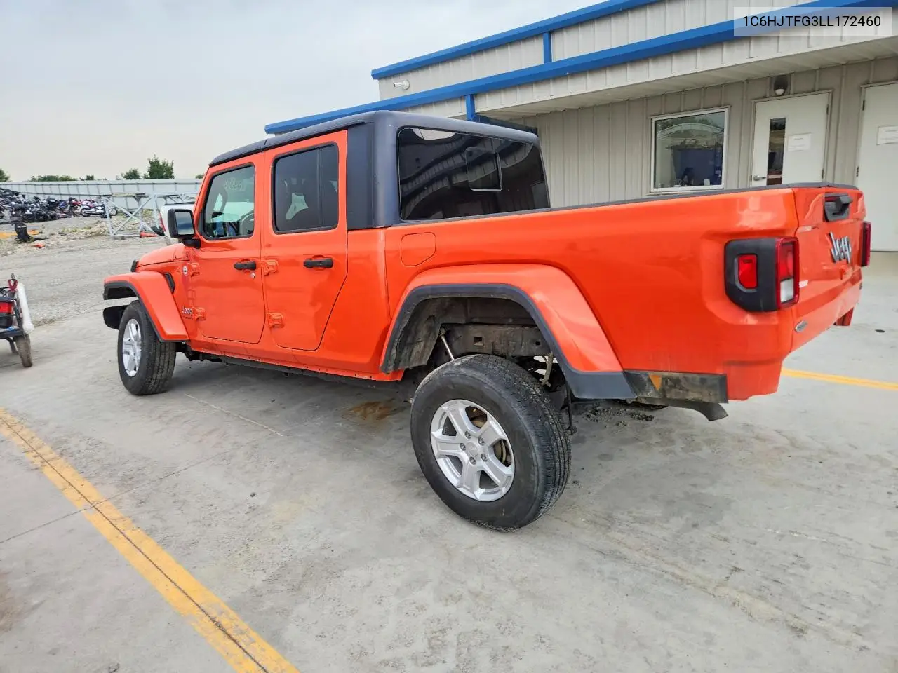 2020 Jeep Gladiator Overland VIN: 1C6HJTFG3LL172460 Lot: 59363466