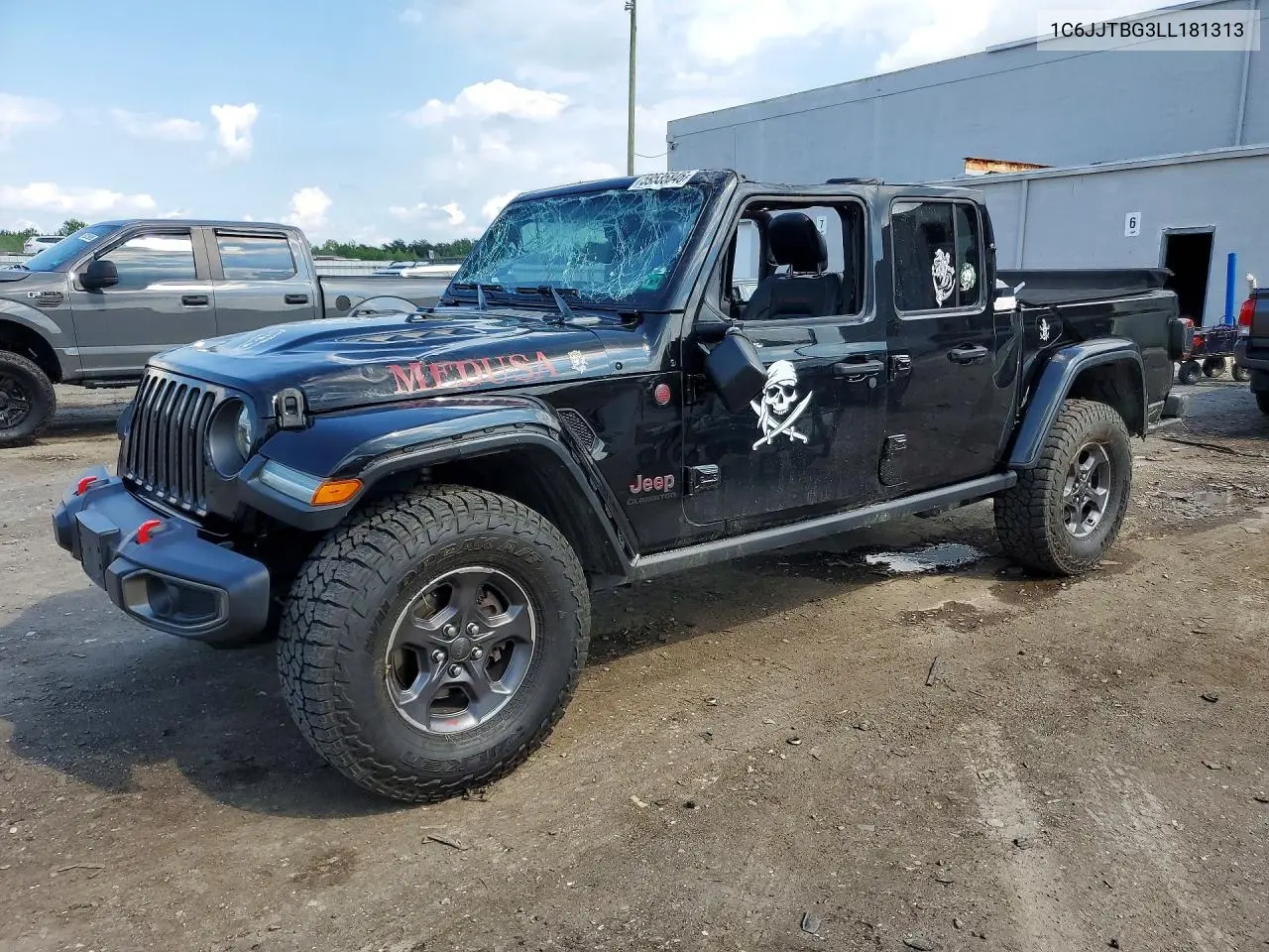 2020 Jeep Gladiator Rubicon VIN: 1C6JJTBG3LL181313 Lot: 59535846