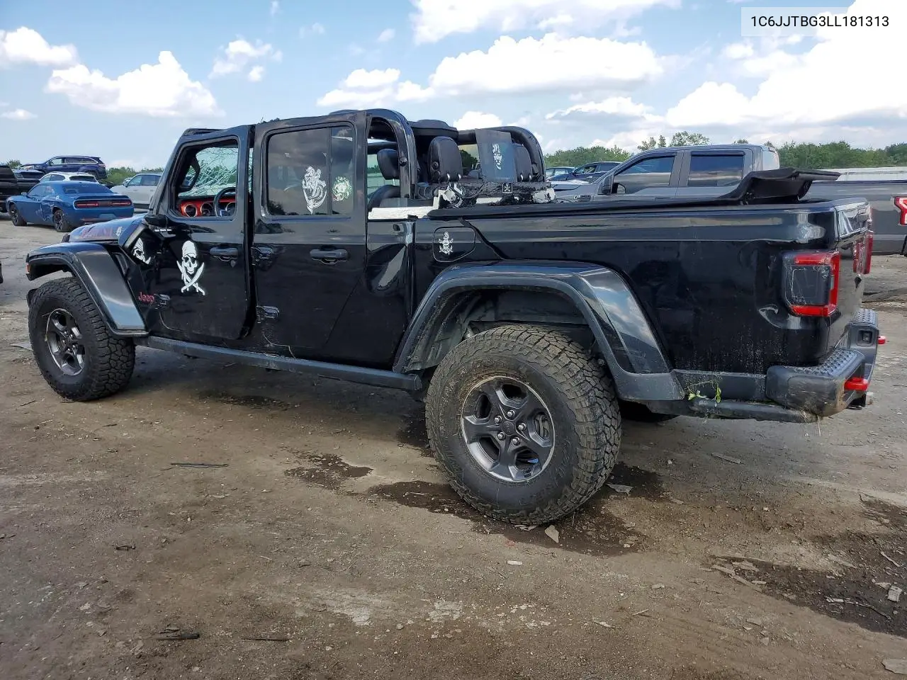 2020 Jeep Gladiator Rubicon VIN: 1C6JJTBG3LL181313 Lot: 59535846
