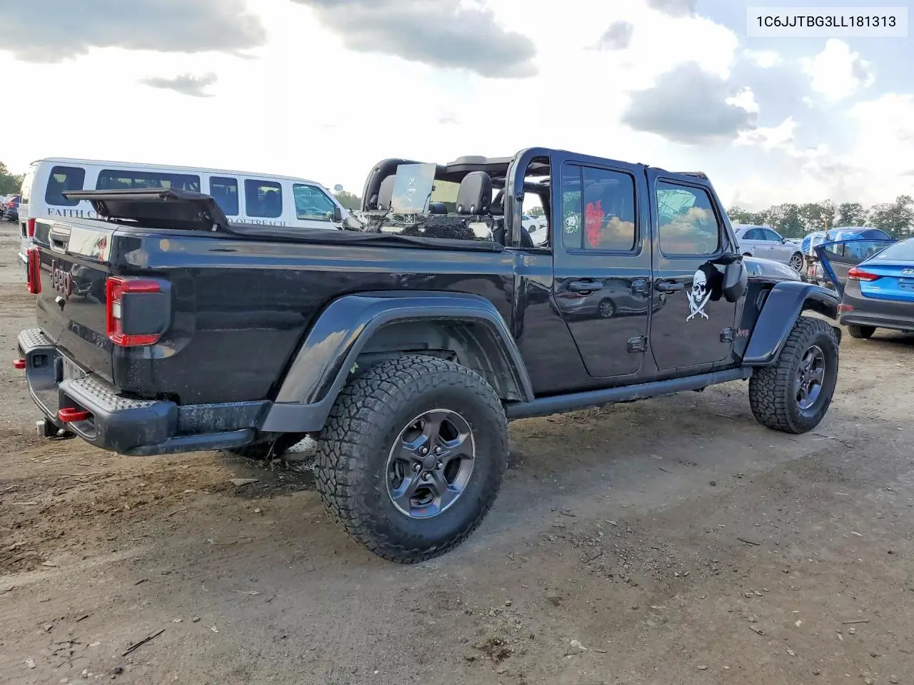 2020 Jeep Gladiator Rubicon VIN: 1C6JJTBG3LL181313 Lot: 59535846