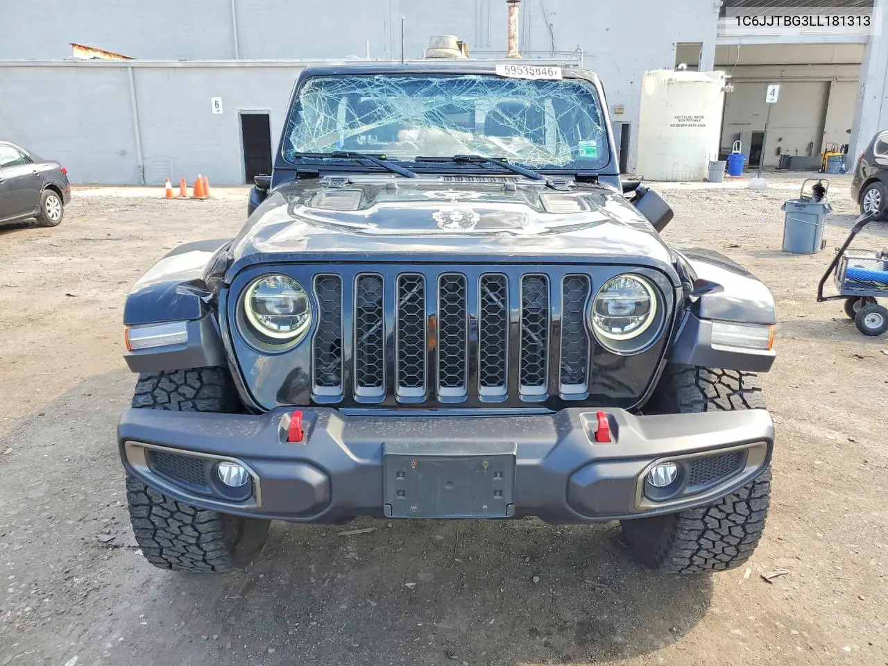 2020 Jeep Gladiator Rubicon VIN: 1C6JJTBG3LL181313 Lot: 59535846