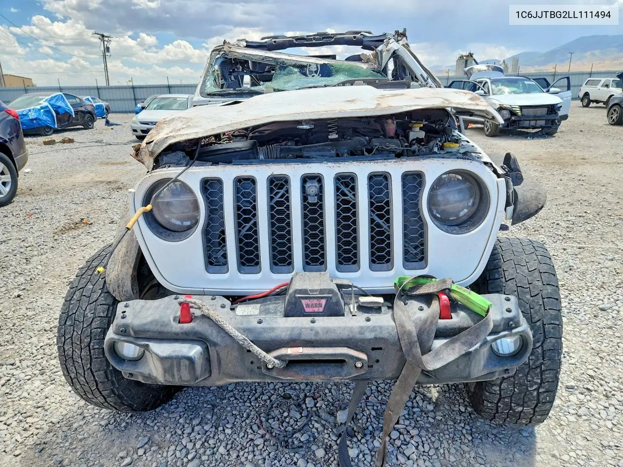 2020 Jeep Gladiator Rubicon VIN: 1C6JJTBG2LL111494 Lot: 59673996