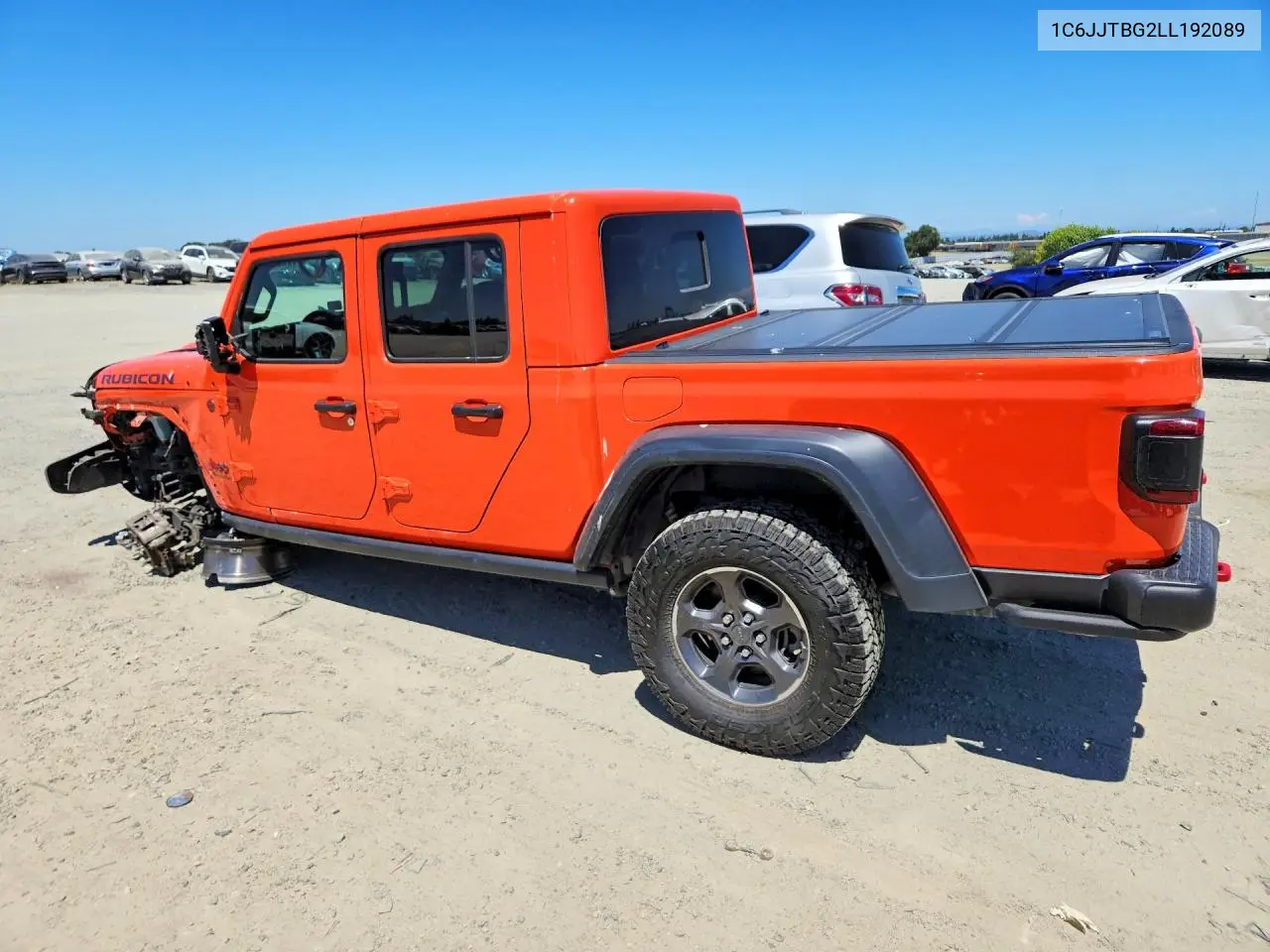 2020 Jeep Gladiator Rubicon VIN: 1C6JJTBG2LL192089 Lot: 60065306