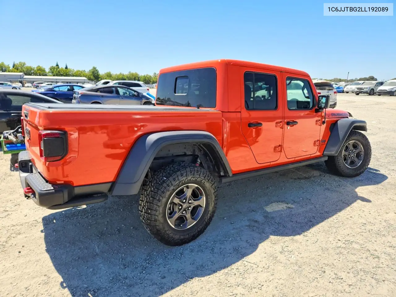 2020 Jeep Gladiator Rubicon VIN: 1C6JJTBG2LL192089 Lot: 60065306