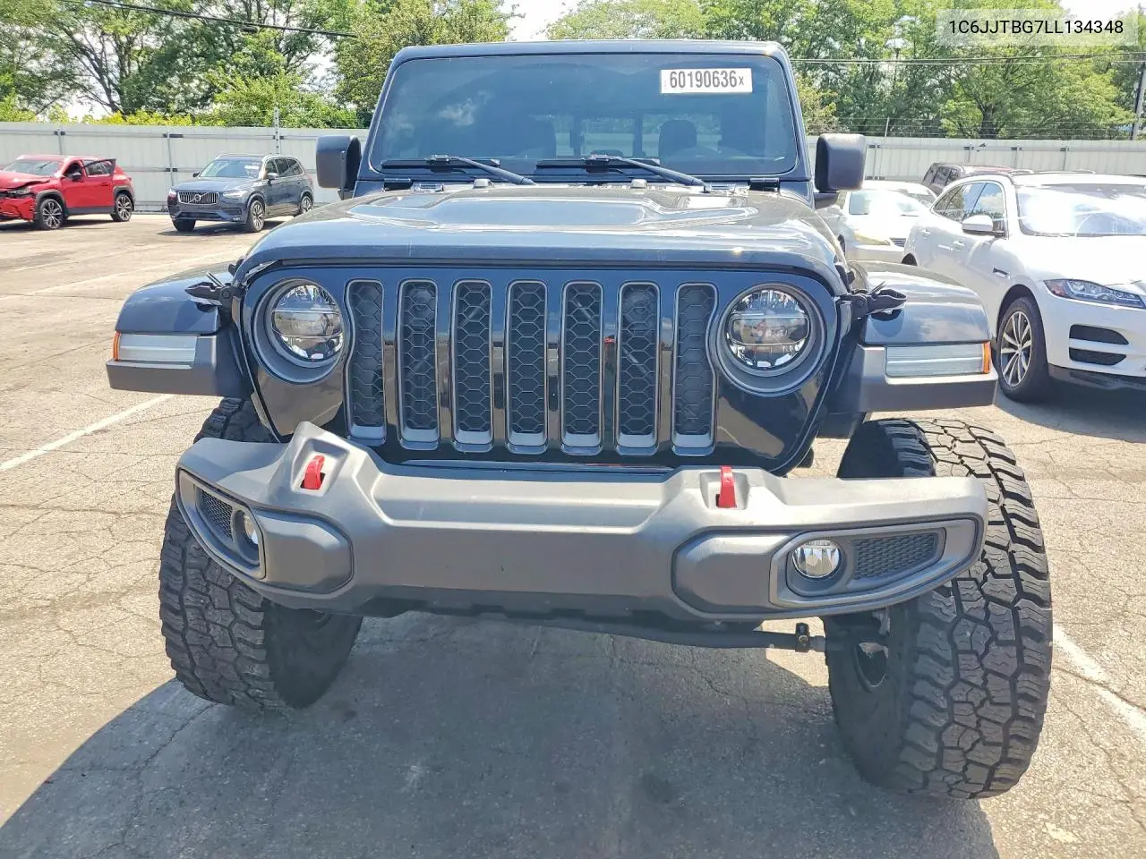 2020 Jeep Gladiator Rubicon VIN: 1C6JJTBG7LL134348 Lot: 60190636