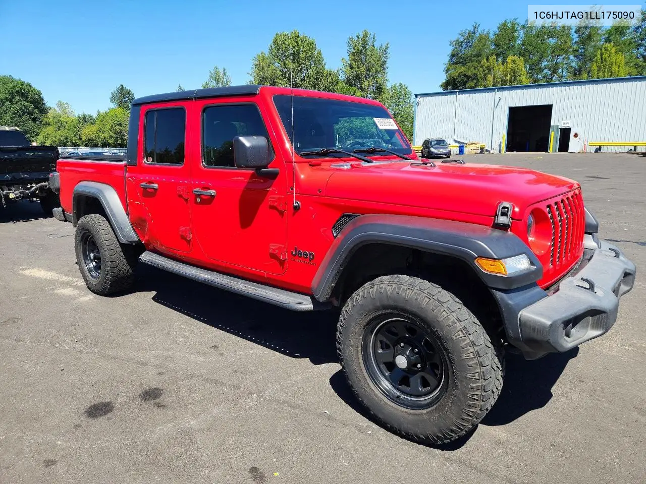 2020 Jeep Gladiator Sport VIN: 1C6HJTAG1LL175090 Lot: 60690566