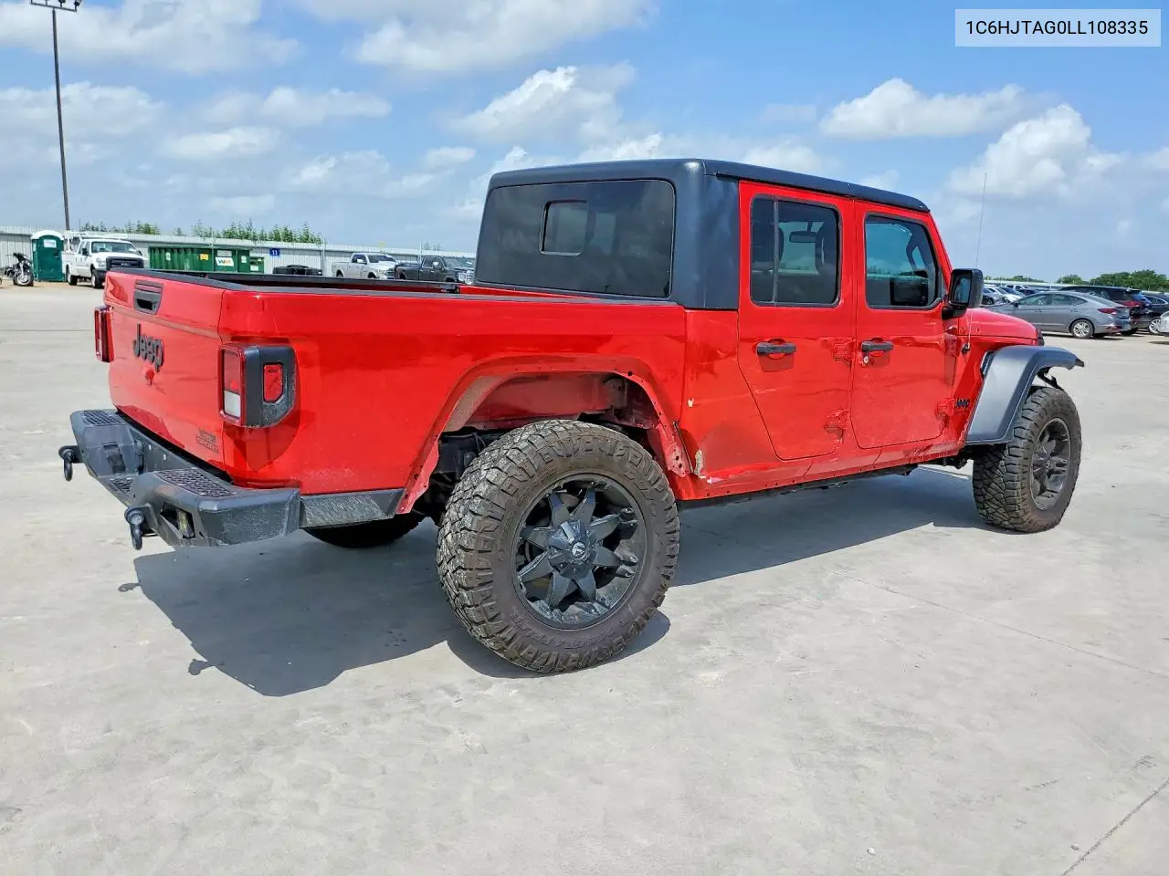 2020 Jeep Gladiator Sport VIN: 1C6HJTAG0LL108335 Lot: 60710606