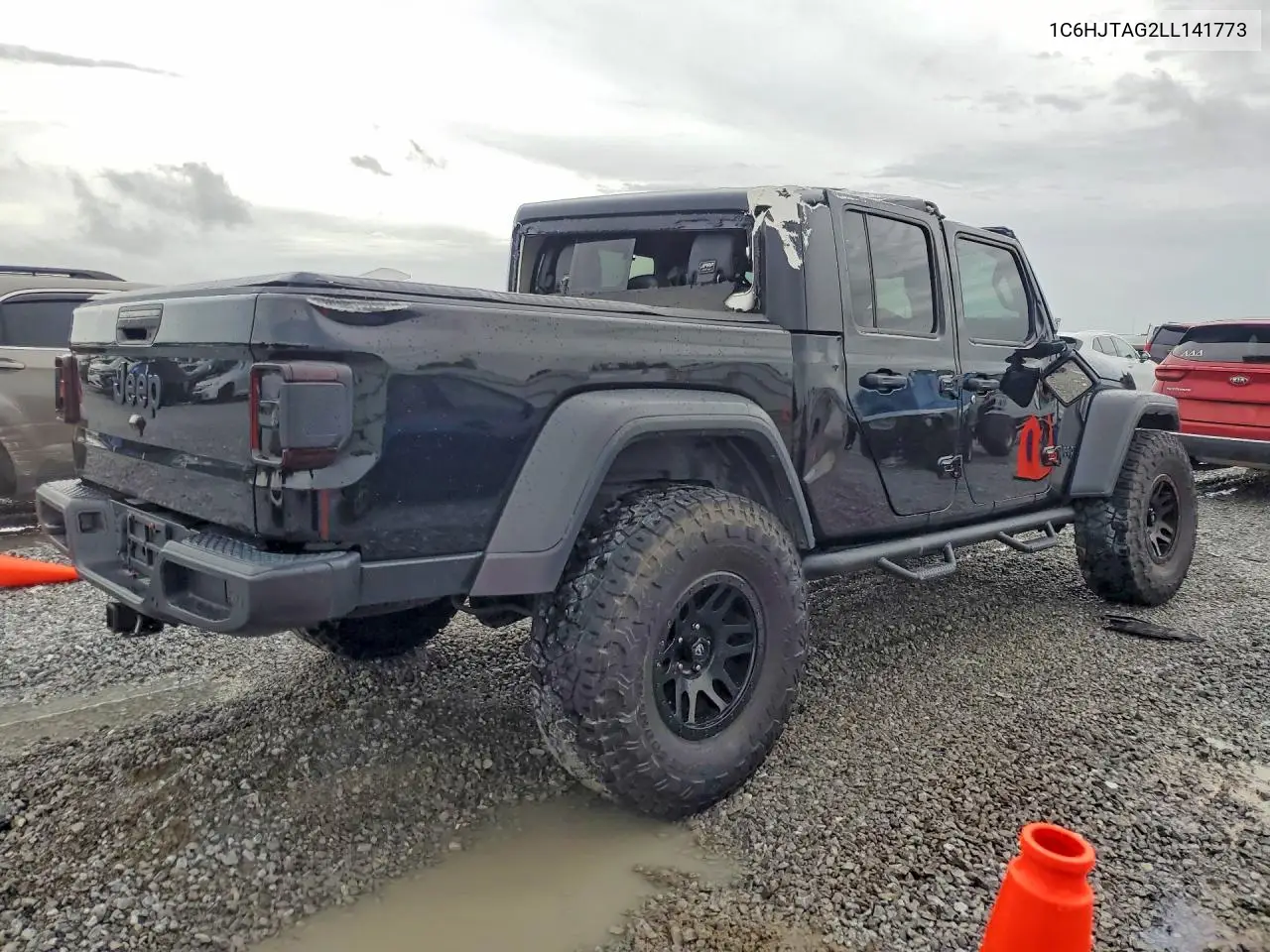 2020 Jeep Gladiator Sport VIN: 1C6HJTAG2LL141773 Lot: 61015686