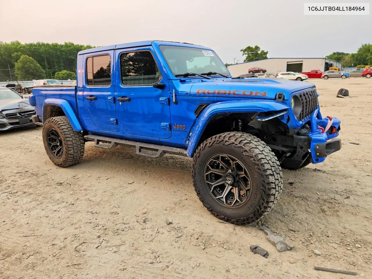 2020 Jeep Gladiator Rubicon VIN: 1C6JJTBG4LL184964 Lot: 61235516