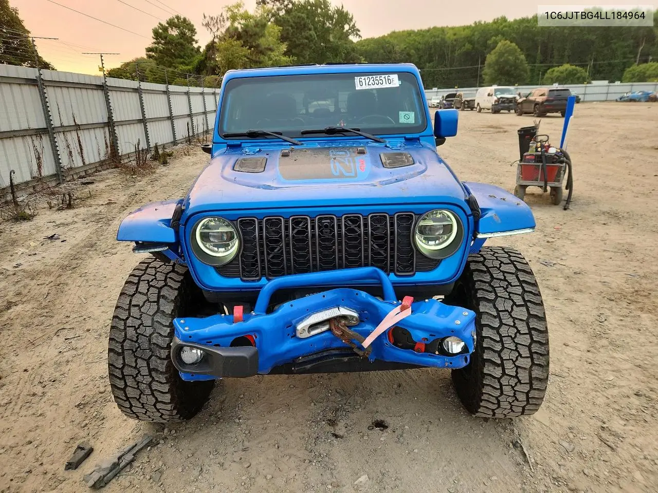 2020 Jeep Gladiator Rubicon VIN: 1C6JJTBG4LL184964 Lot: 61235516