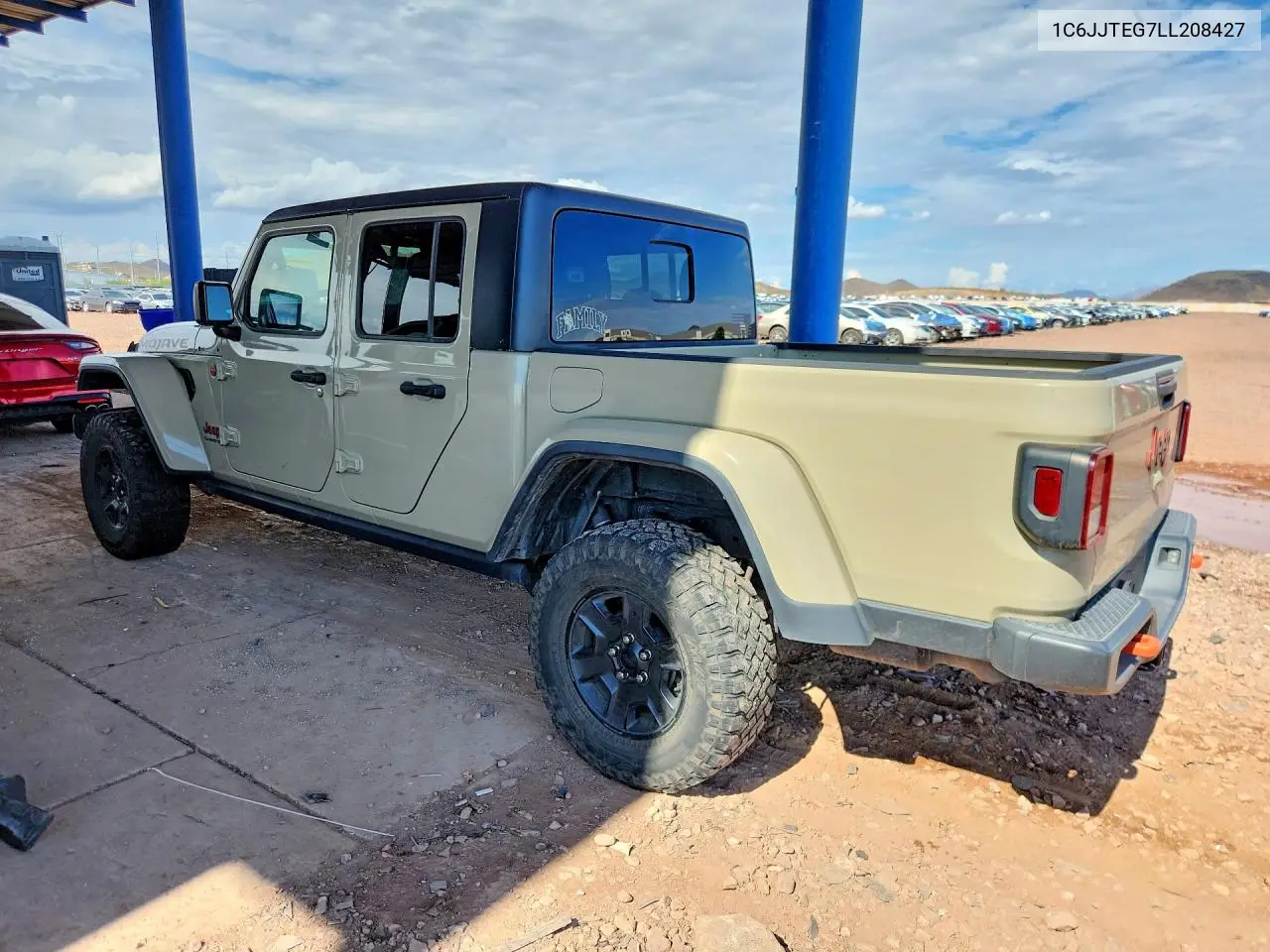 2020 Jeep Gladiator Mojave VIN: 1C6JJTEG7LL208427 Lot: 61720856