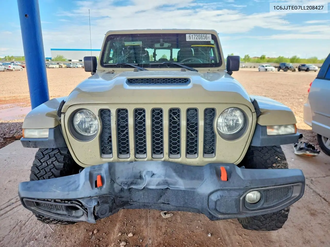 2020 Jeep Gladiator Mojave VIN: 1C6JJTEG7LL208427 Lot: 61720856