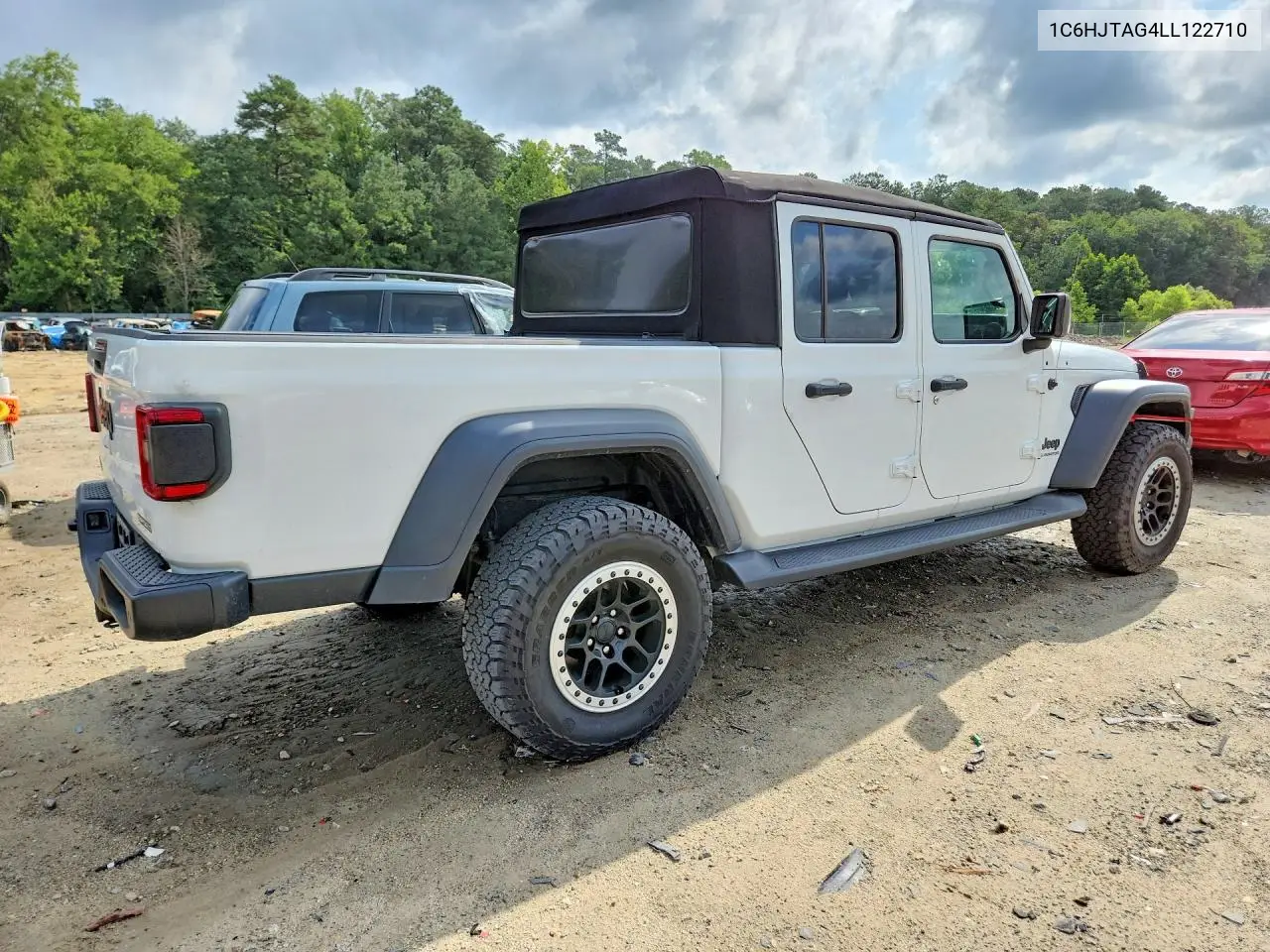 2020 Jeep Gladiator Sport VIN: 1C6HJTAG4LL122710 Lot: 61732946