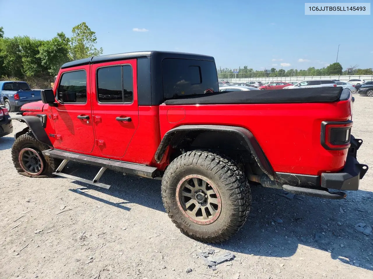 2020 Jeep Gladiator Rubicon VIN: 1C6JJTBG5LL145493 Lot: 61888436