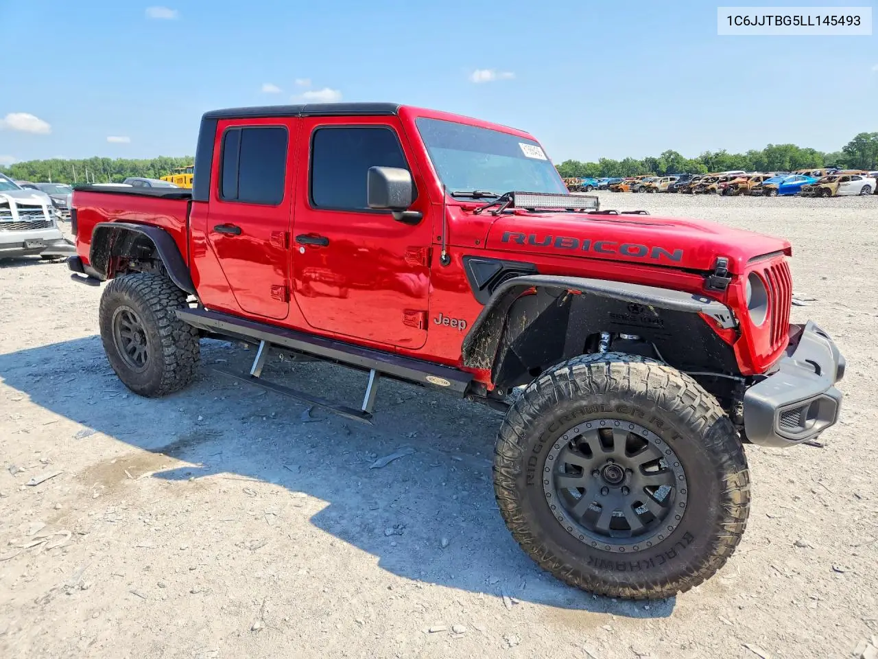 2020 Jeep Gladiator Rubicon VIN: 1C6JJTBG5LL145493 Lot: 61888436
