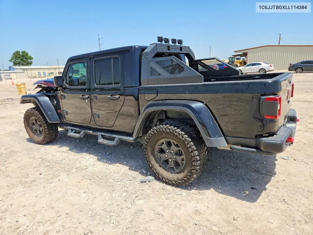 2020 Jeep Gladiator Rubicon VIN: 1C6JJTBGXLL114384 Lot: 61918806