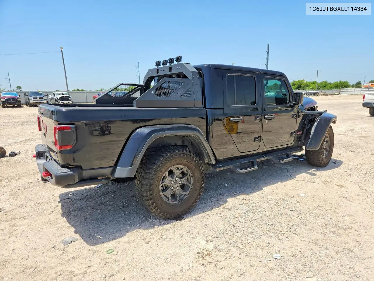 2020 Jeep Gladiator Rubicon VIN: 1C6JJTBGXLL114384 Lot: 61918806