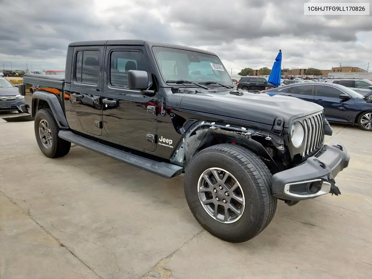 1C6HJTFG9LL170826 2020 Jeep Gladiator Overland