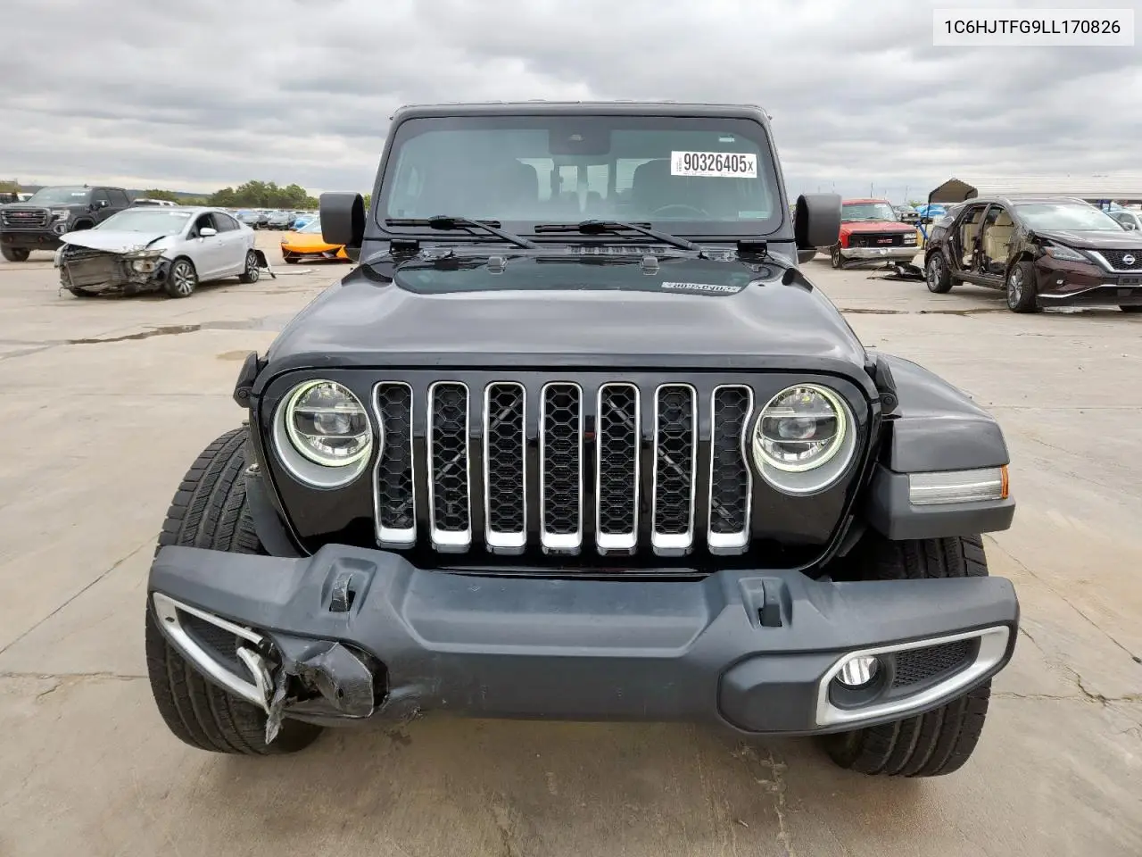 1C6HJTFG9LL170826 2020 Jeep Gladiator Overland