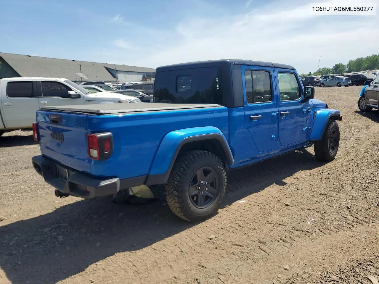 2021 Jeep Gladiator Sport VIN: 1C6HJTAG6ML550277 Lot: 55079346