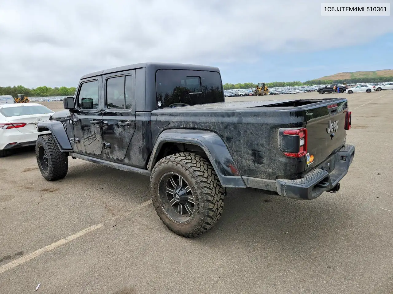 2021 Jeep Gladiator Overland VIN: 1C6JJTFM4ML510361 Lot: 56611306