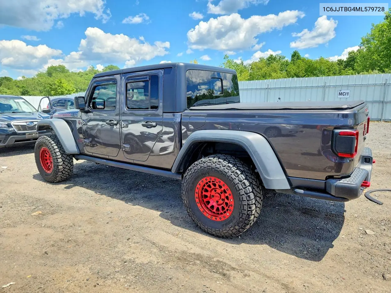 2021 Jeep Gladiator Rubicon VIN: 1C6JJTBG4ML579728 Lot: 58532386