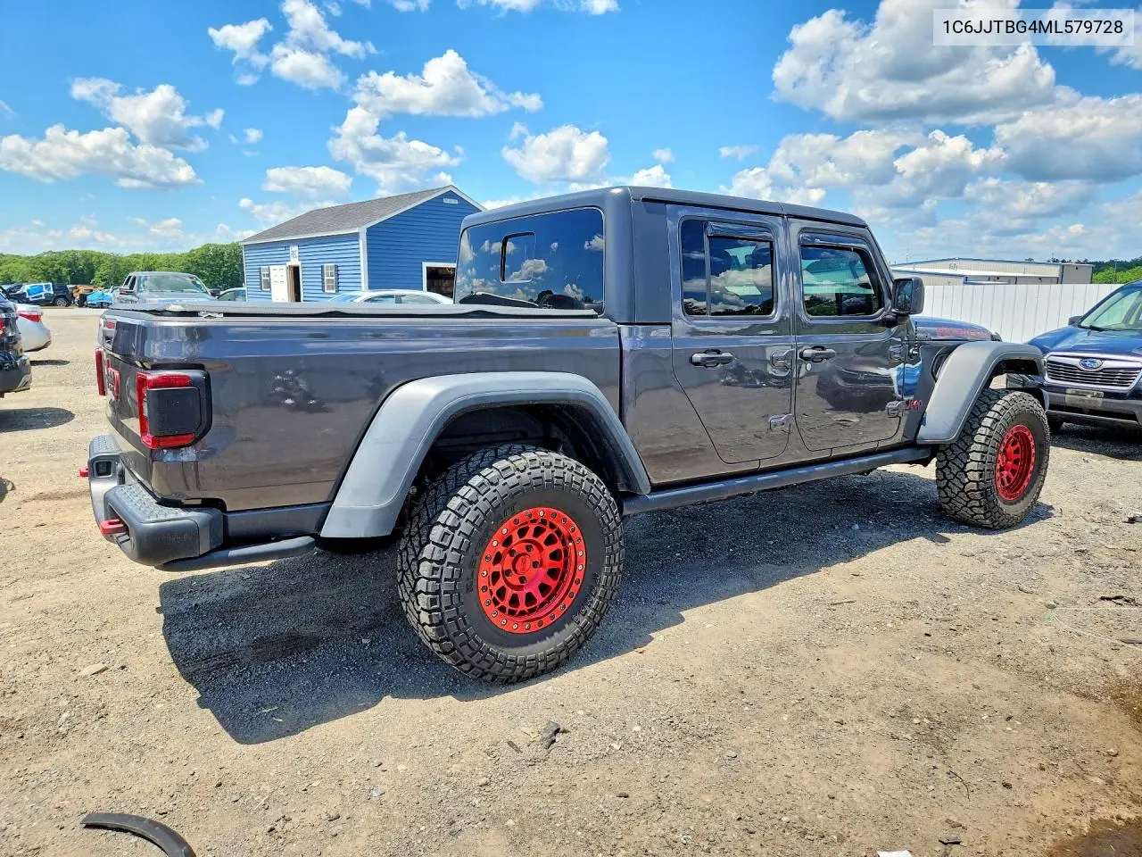 2021 Jeep Gladiator Rubicon VIN: 1C6JJTBG4ML579728 Lot: 58532386