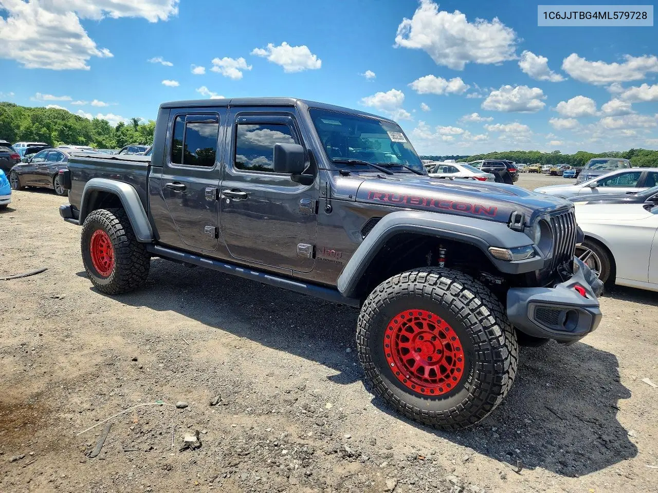 2021 Jeep Gladiator Rubicon VIN: 1C6JJTBG4ML579728 Lot: 58532386