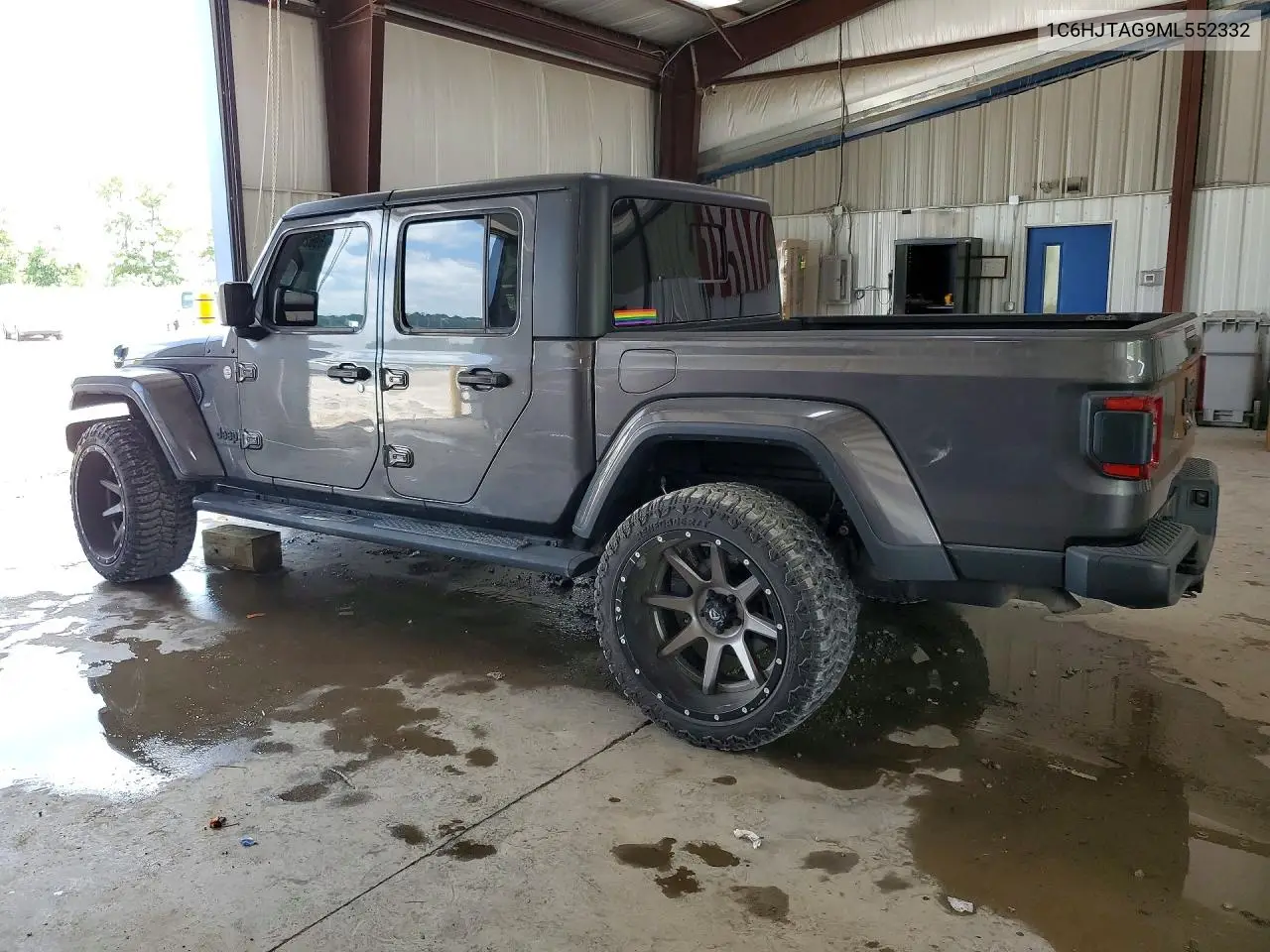 2021 Jeep Gladiator Sport VIN: 1C6HJTAG9ML552332 Lot: 59620496