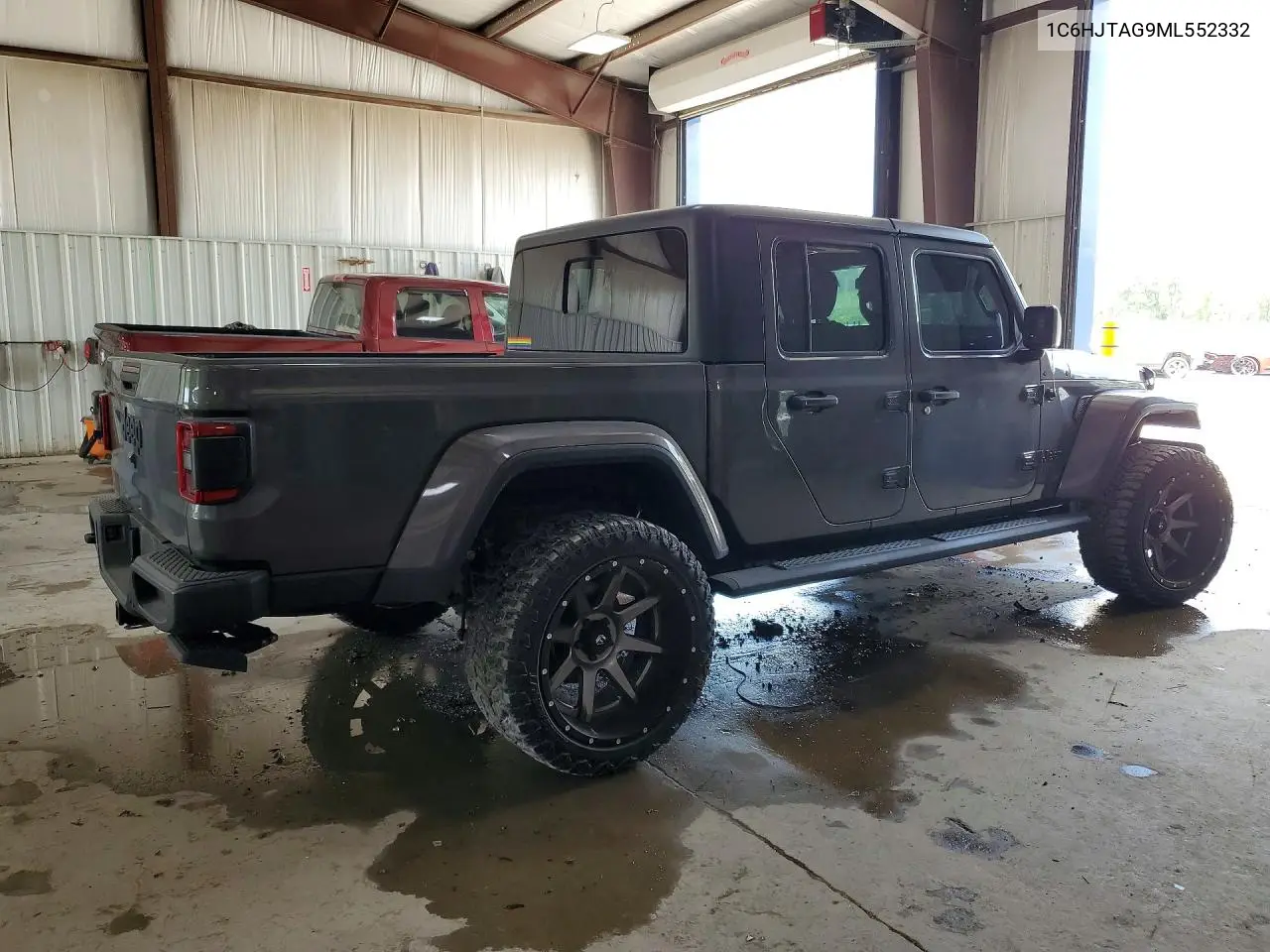 2021 Jeep Gladiator Sport VIN: 1C6HJTAG9ML552332 Lot: 59620496
