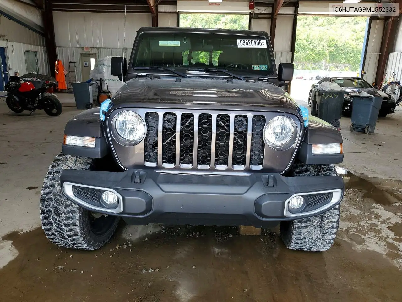 2021 Jeep Gladiator Sport VIN: 1C6HJTAG9ML552332 Lot: 59620496