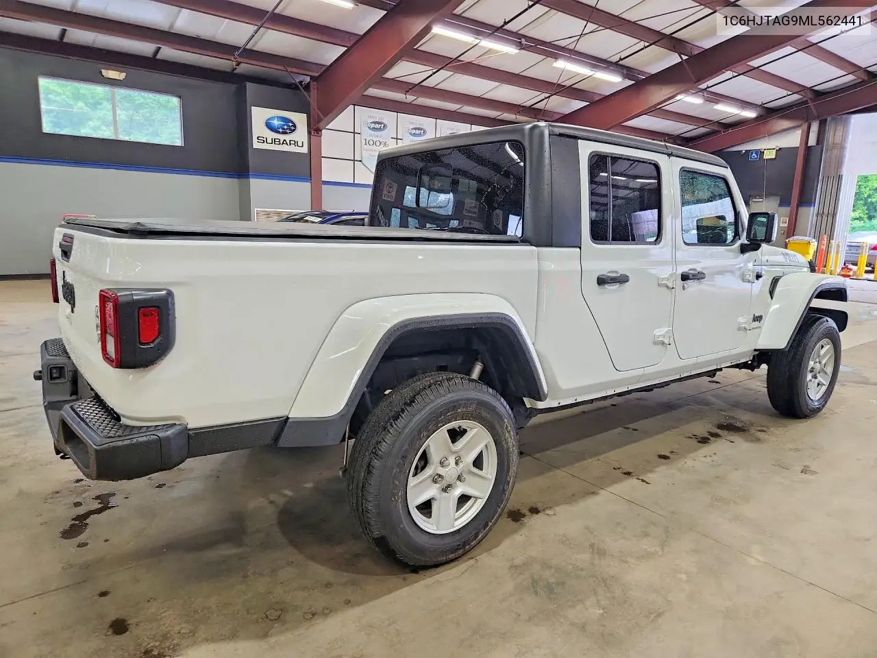 2021 Jeep Gladiator Sport VIN: 1C6HJTAG9ML562441 Lot: 59671496