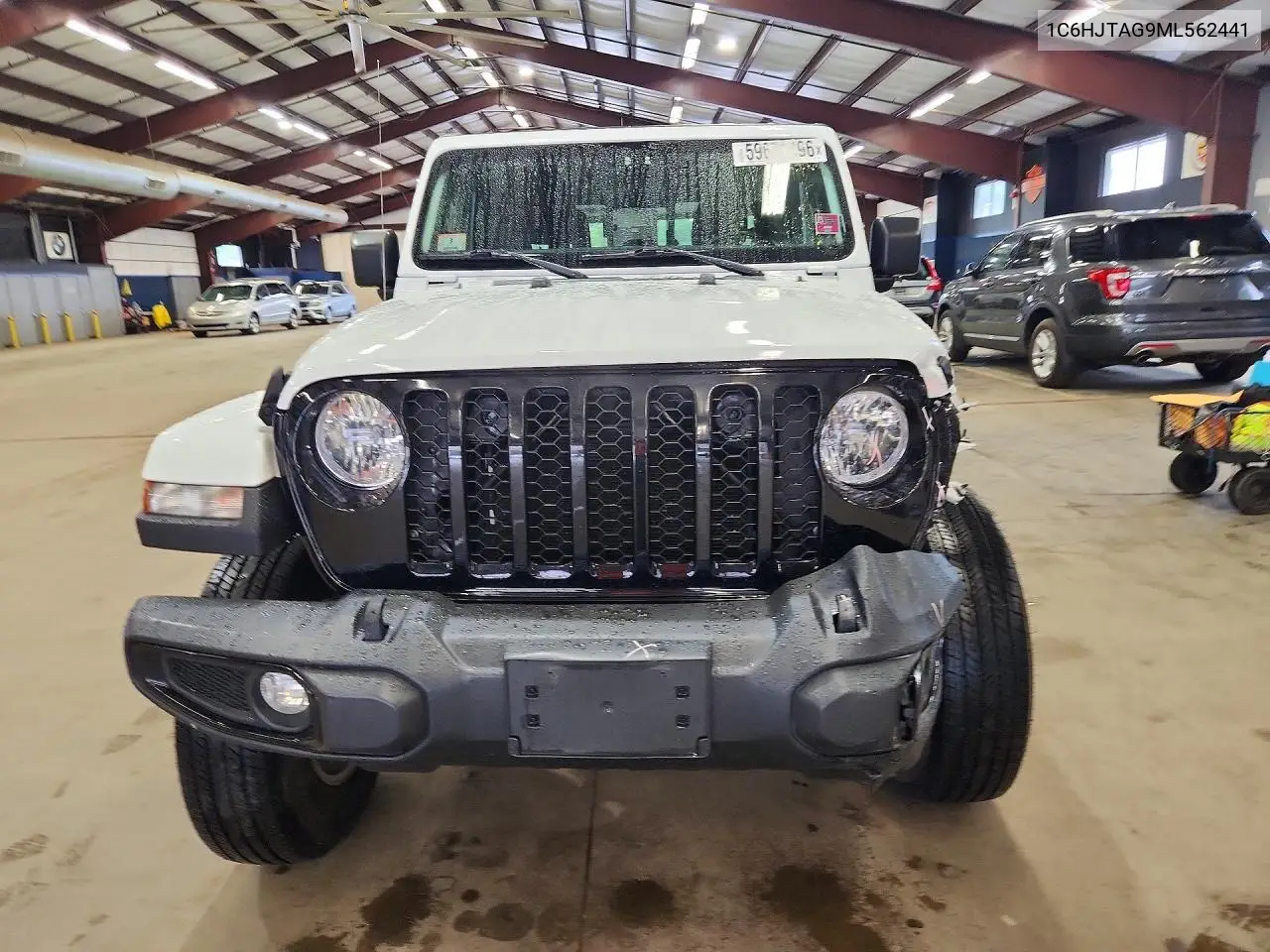 2021 Jeep Gladiator Sport VIN: 1C6HJTAG9ML562441 Lot: 59671496