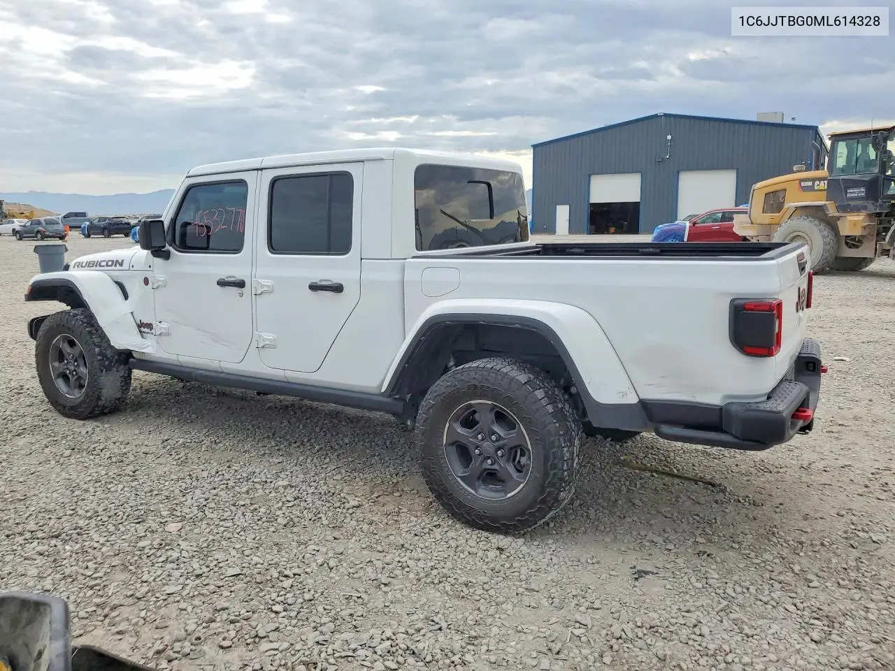 2021 Jeep Gladiator Rubicon VIN: 1C6JJTBG0ML614328 Lot: 59992506