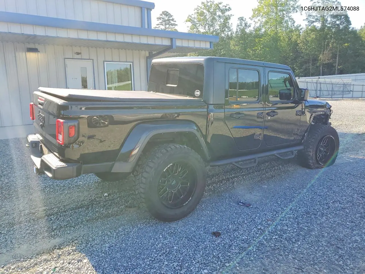 2021 Jeep Gladiator Sport VIN: 1C6HJTAG2ML574088 Lot: 60181276