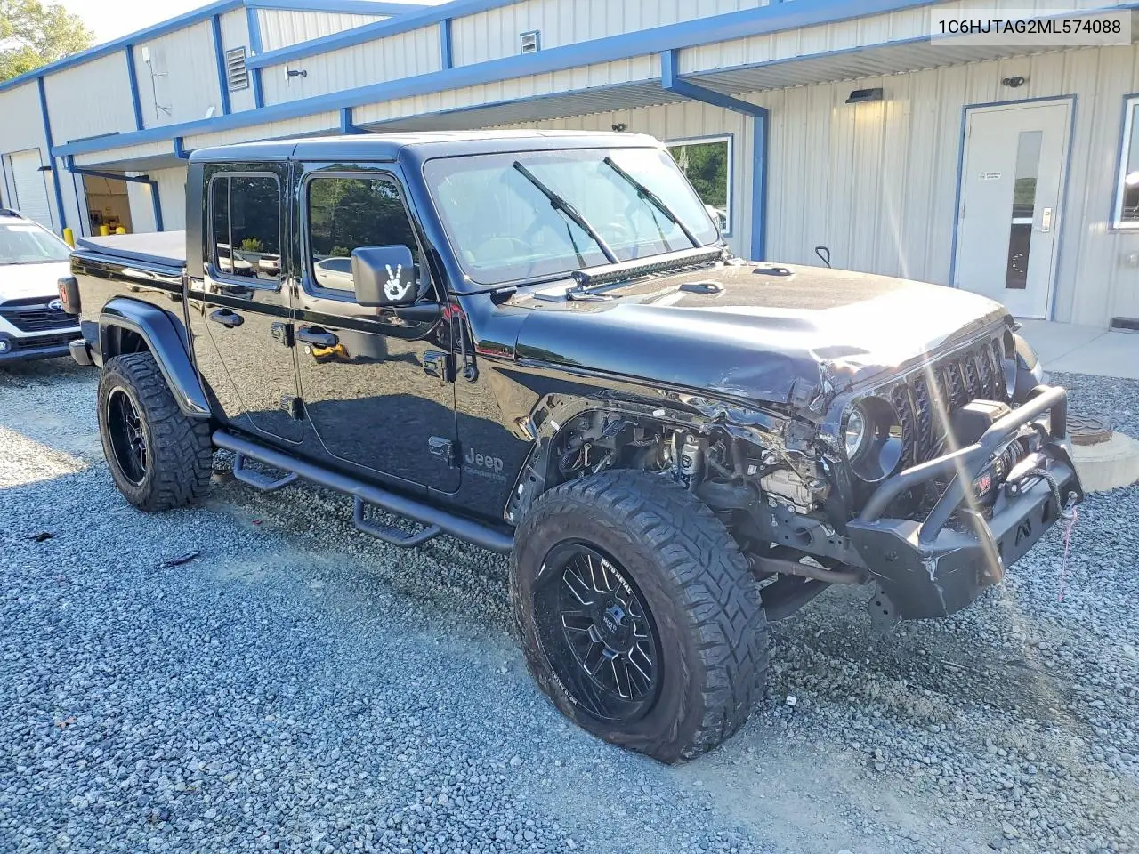 2021 Jeep Gladiator Sport VIN: 1C6HJTAG2ML574088 Lot: 60181276
