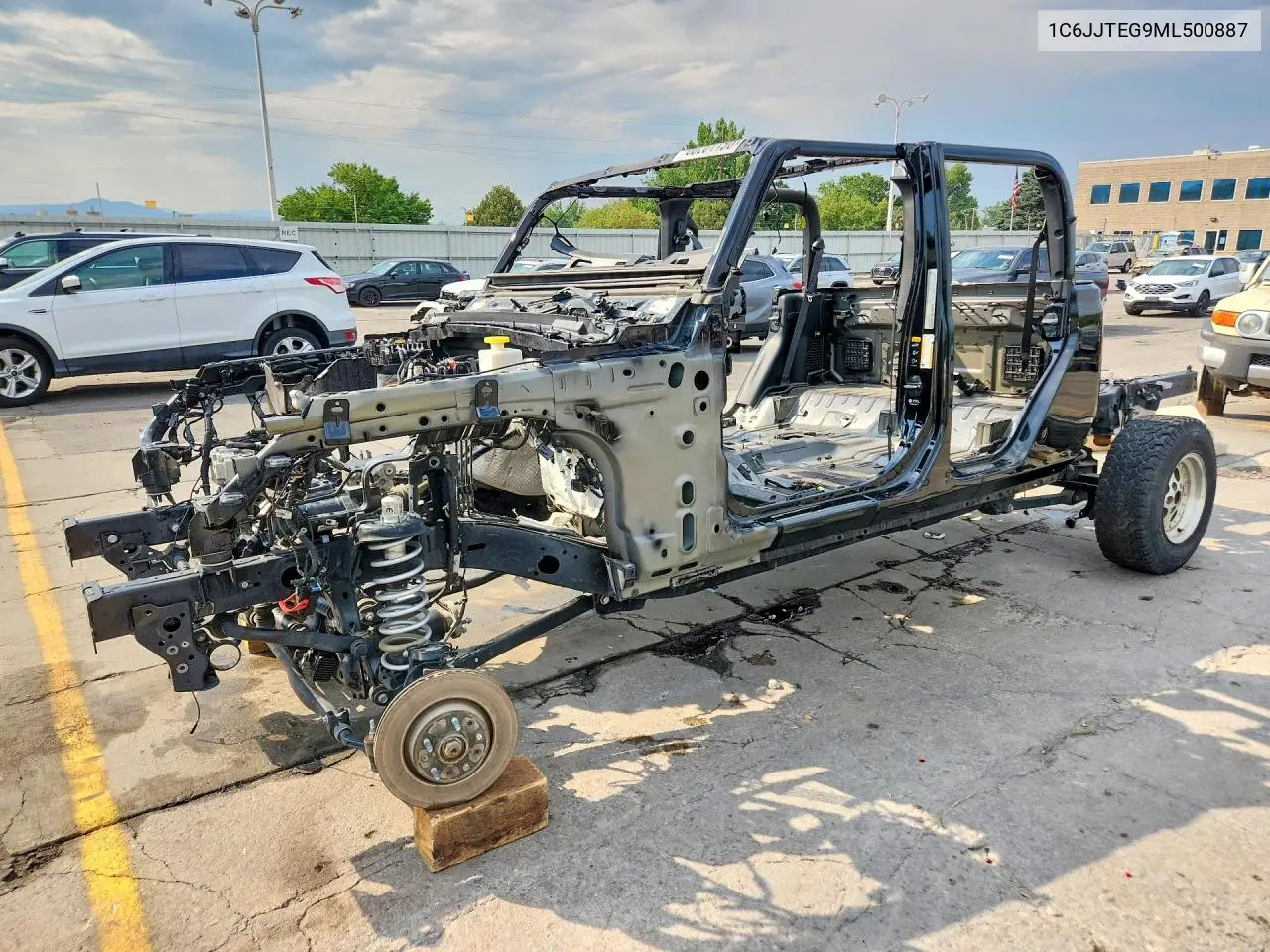 2021 Jeep Gladiator Mojave VIN: 1C6JJTEG9ML500887 Lot: 60201196