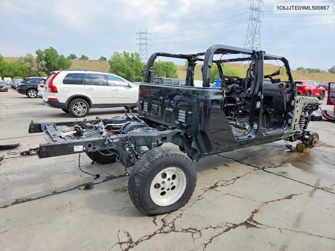 2021 Jeep Gladiator Mojave VIN: 1C6JJTEG9ML500887 Lot: 60201196
