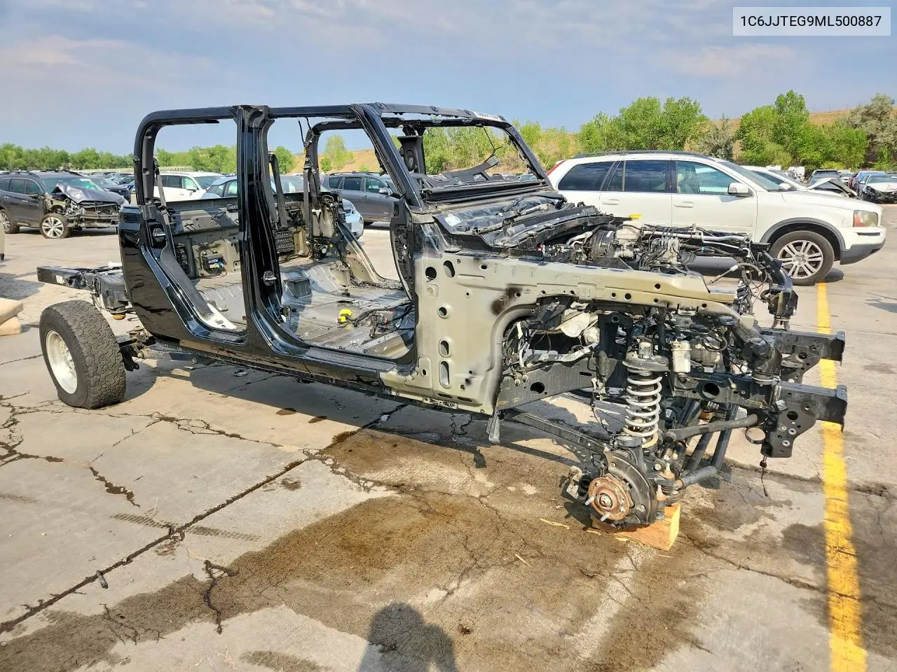 2021 Jeep Gladiator Mojave VIN: 1C6JJTEG9ML500887 Lot: 60201196