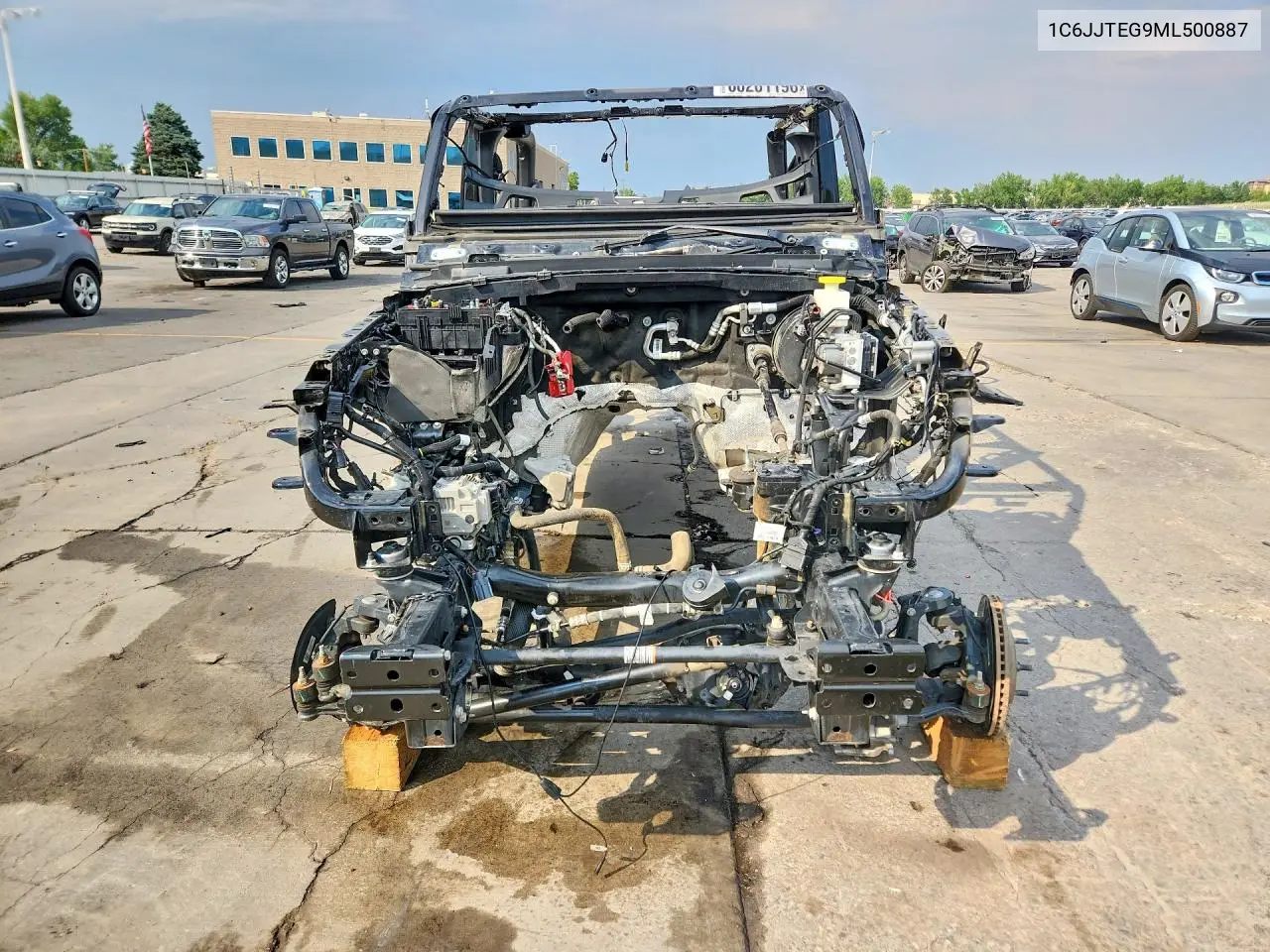 2021 Jeep Gladiator Mojave VIN: 1C6JJTEG9ML500887 Lot: 60201196