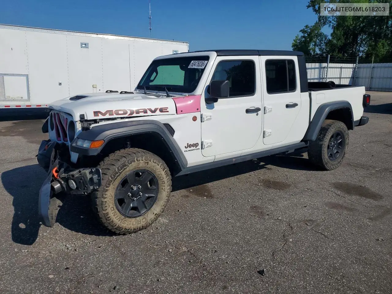 2021 Jeep Gladiator Mojave VIN: 1C6JJTEG6ML618203 Lot: 60476036