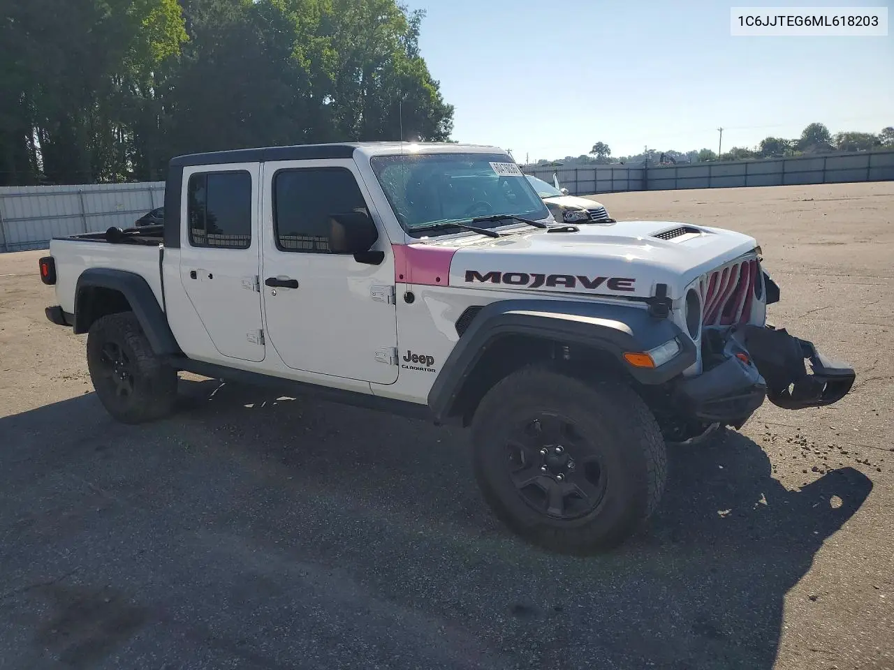 2021 Jeep Gladiator Mojave VIN: 1C6JJTEG6ML618203 Lot: 60476036