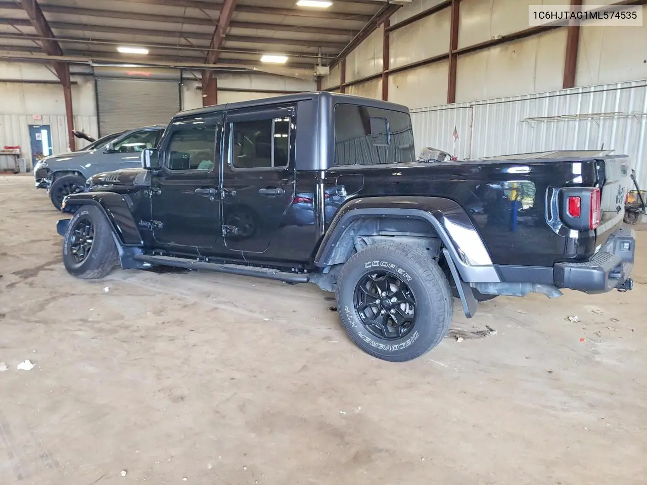 2021 Jeep Gladiator Sport VIN: 1C6HJTAG1ML574535 Lot: 61250836