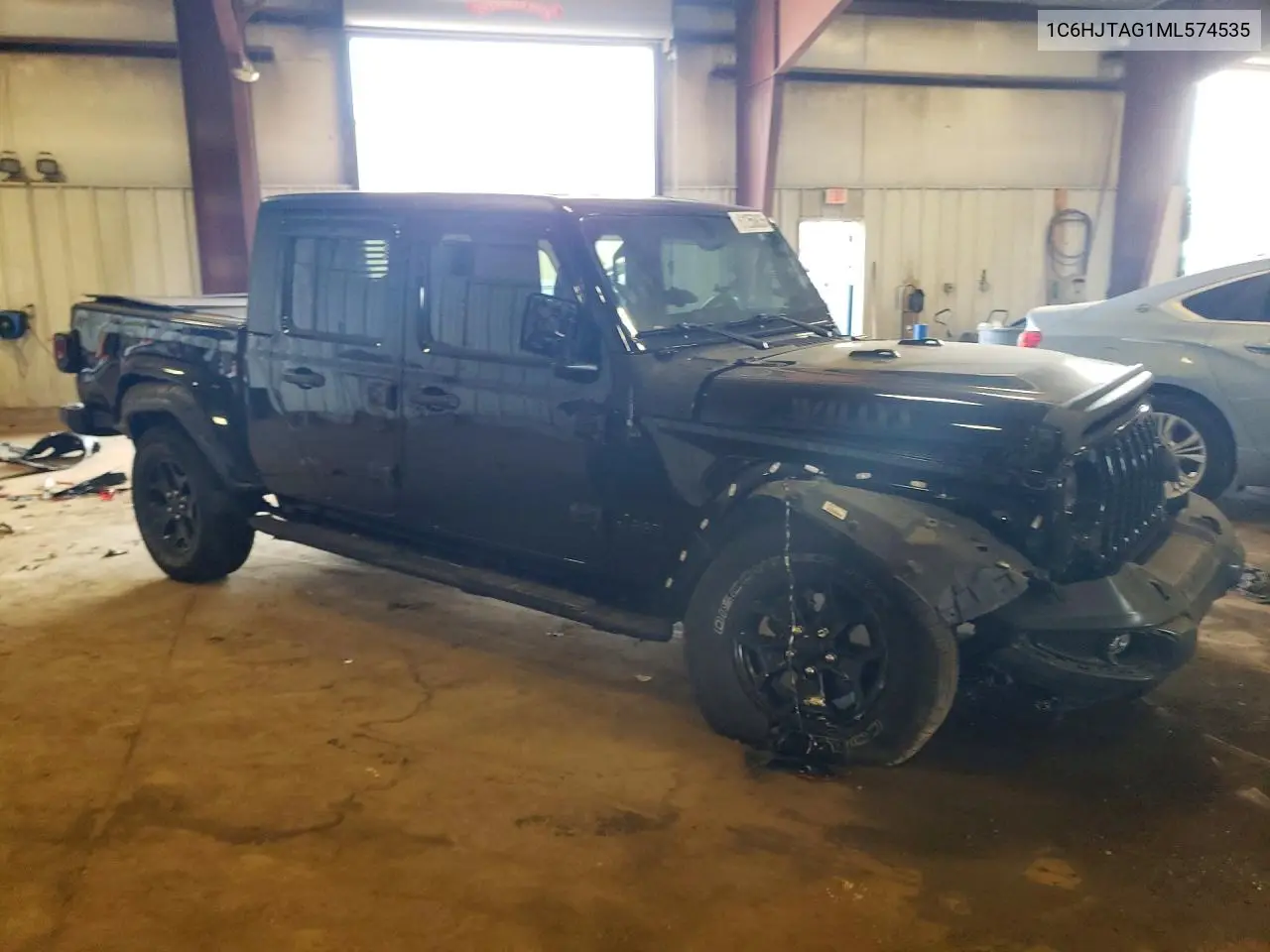 2021 Jeep Gladiator Sport VIN: 1C6HJTAG1ML574535 Lot: 61250836