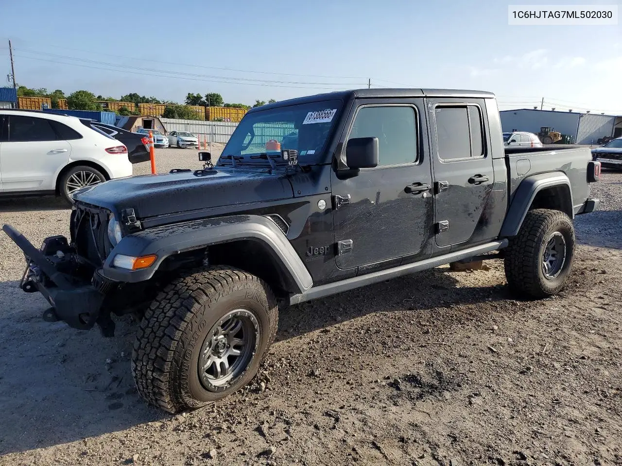 2021 Jeep Gladiator Sport VIN: 1C6HJTAG7ML502030 Lot: 61388566