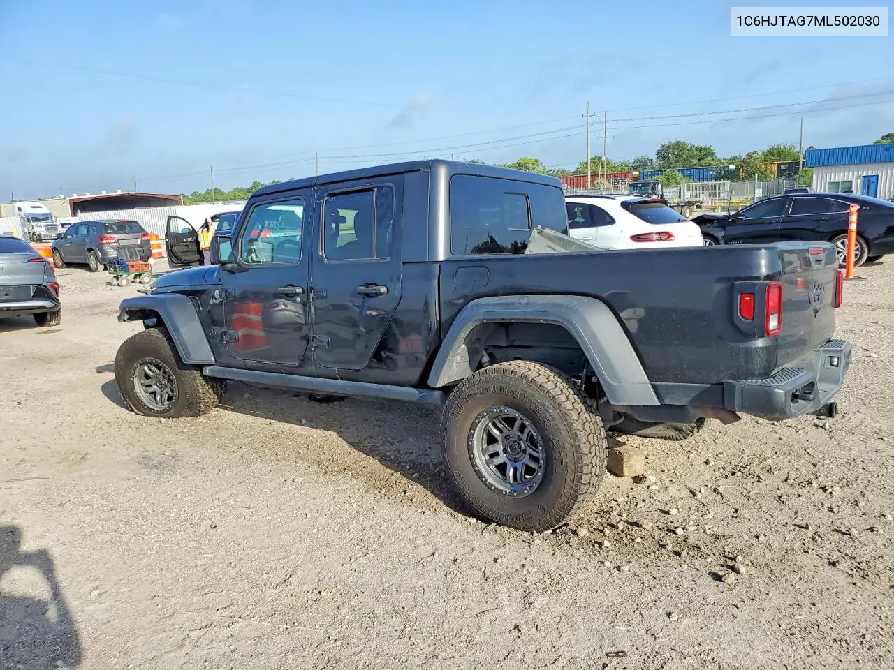 2021 Jeep Gladiator Sport VIN: 1C6HJTAG7ML502030 Lot: 61388566