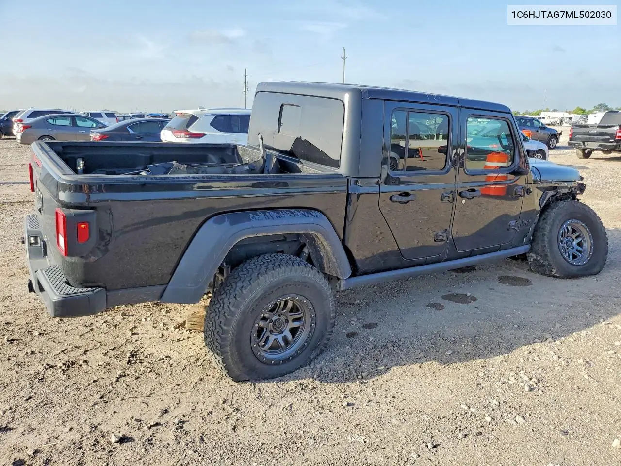 2021 Jeep Gladiator Sport VIN: 1C6HJTAG7ML502030 Lot: 61388566