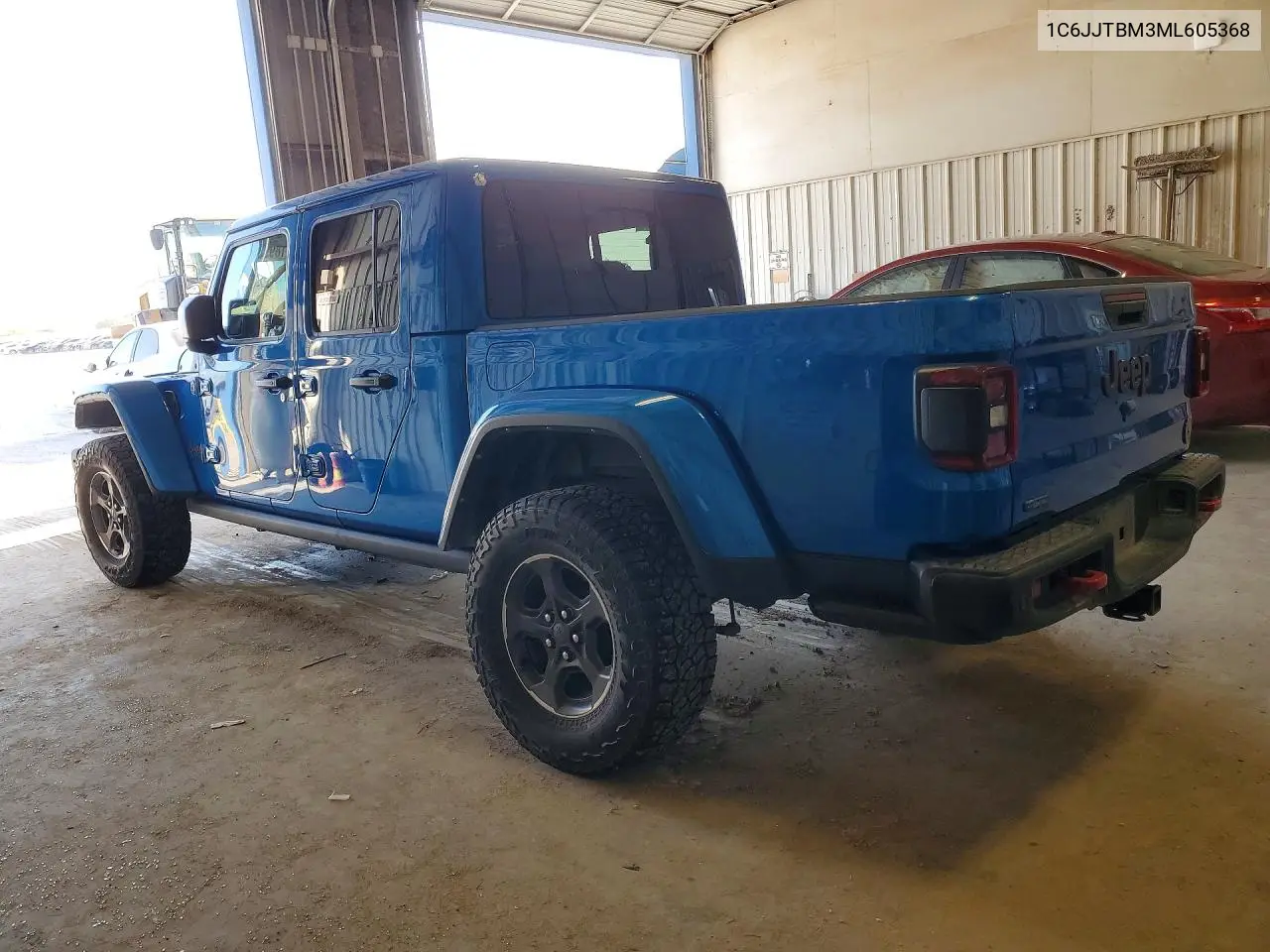 2021 Jeep Gladiator Rubicon VIN: 1C6JJTBM3ML605368 Lot: 61899336