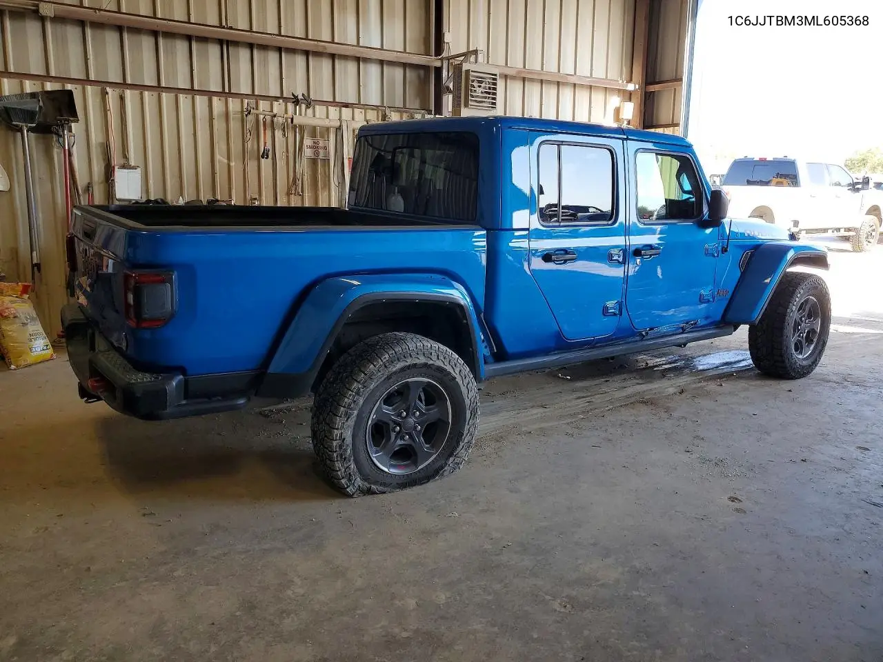 2021 Jeep Gladiator Rubicon VIN: 1C6JJTBM3ML605368 Lot: 61899336