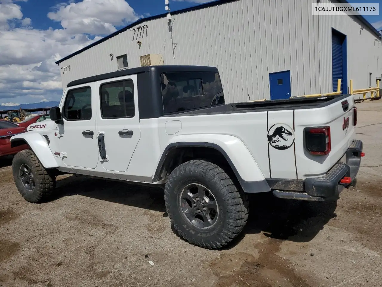 2021 Jeep Gladiator Rubicon VIN: 1C6JJTBGXML611176 Lot: 80530765